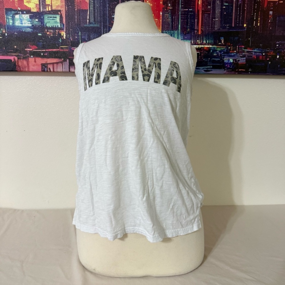 Grayson Threads White 'MAMA' Muscle Tee